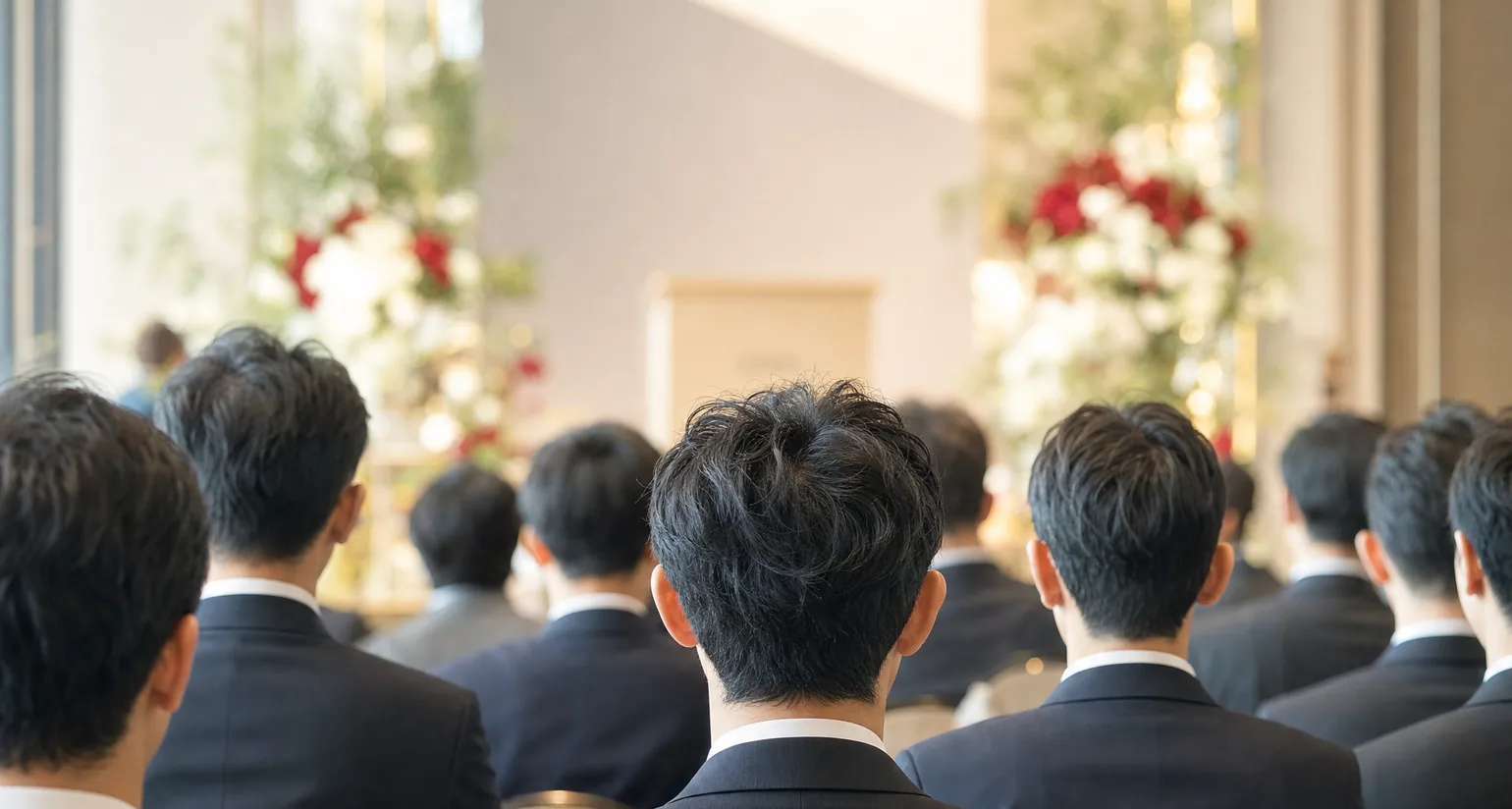 就任式・周年式典の会場
