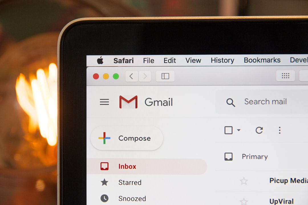 email account setup configuration laptop