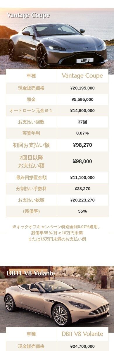 アストンマーチン SPデザイン2
