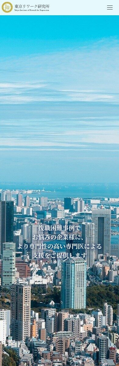 東京リワーク研究所 SPデザイン1