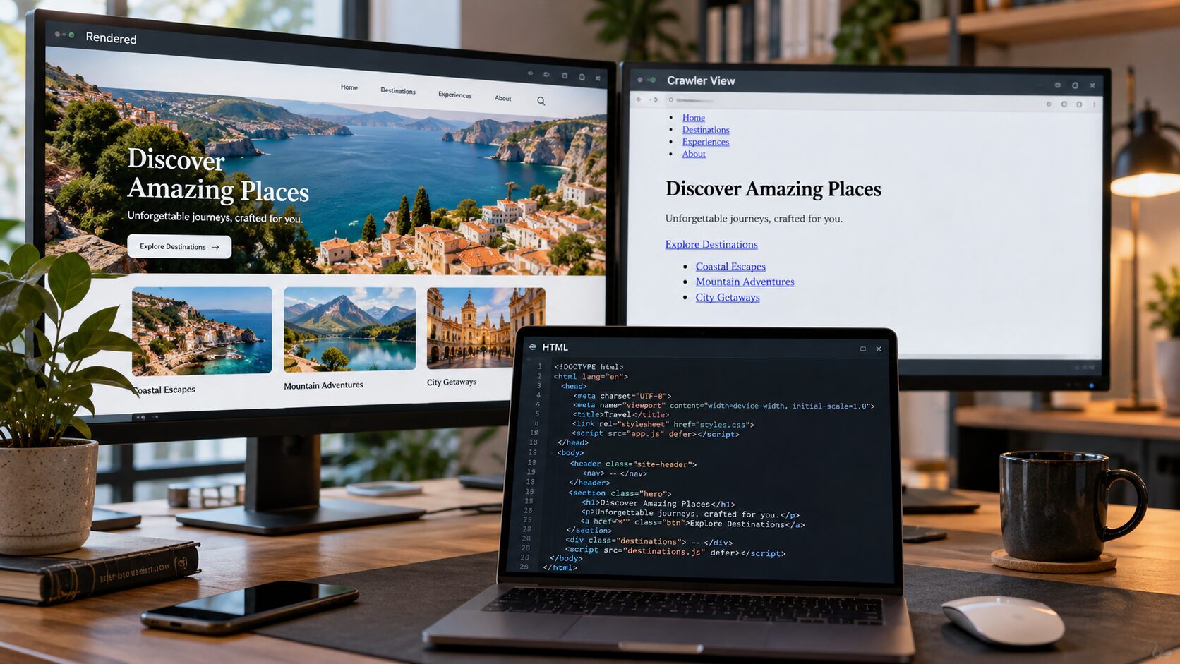 AIクローラーはJavaScriptのコンテンツを見逃す。Googlebotとは違う見え方への対策