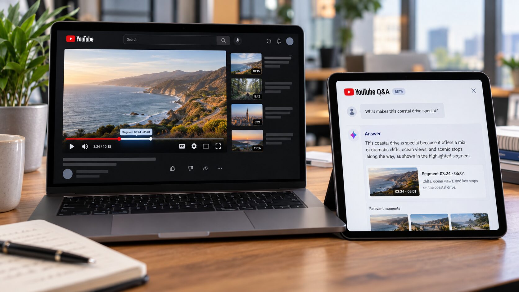 Google、Ask YouTubeに新しい動画理解技術「agentic video understanding」を導入