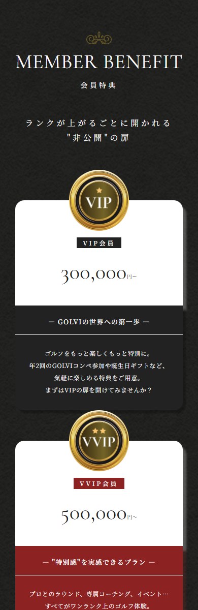 GOLVI（ゴルビー） SPデザイン2