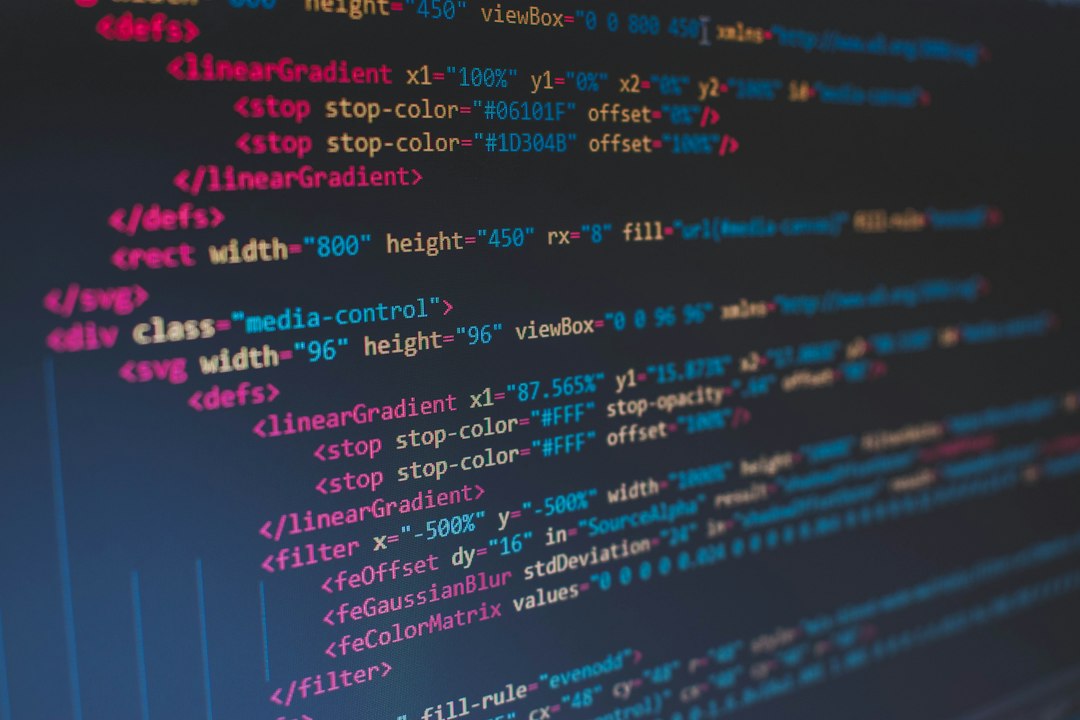 画面に表示されたプログラムのコード